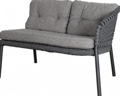 Ocean Modulsoffa Vänster Mörkgrå