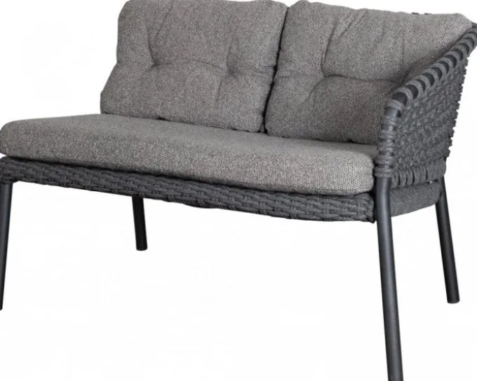 Ocean Modulsoffa Vänster Mörkgrå