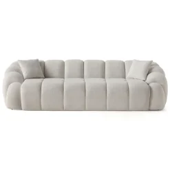 Octavio (268 x 70 x 80 cm) 4-sits soffa Vit