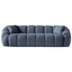 Octavio (268 x 70 x 80 cm) 4-sits soffa Marinblå