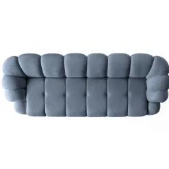 Octavio (268 x 70 x 80 cm) 4-sits soffa Marinblå