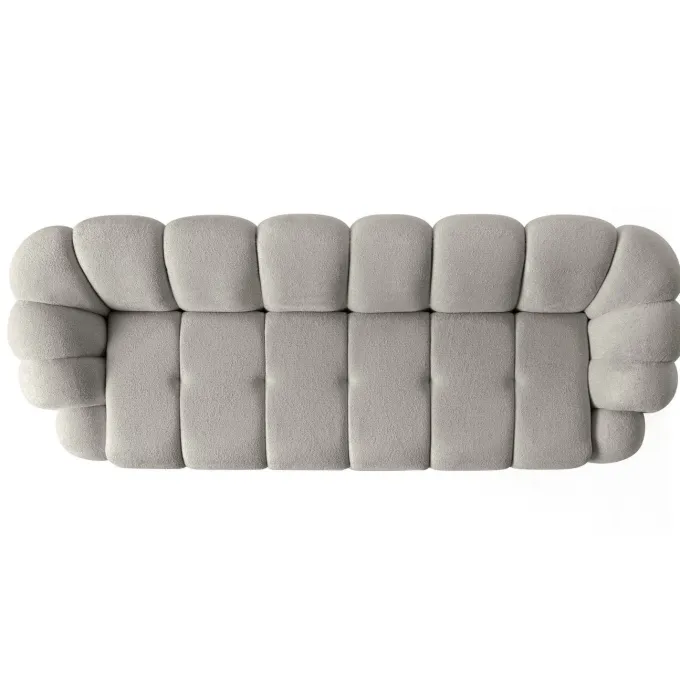 Octavio (268 x 70 x 80 cm) 4-sits soffa Grå