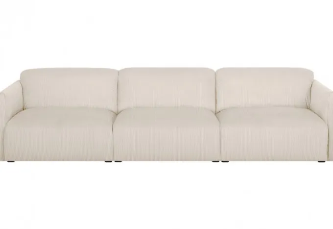 Oden 4-sits soffa Set 3 Lincoln Creme