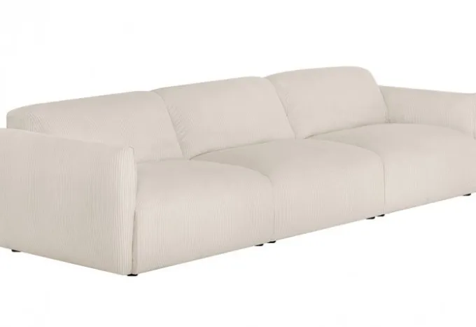 Oden 4-sits soffa Set 3 Lincoln Creme