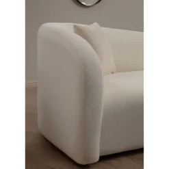 Ohrid (170 x 76 x 75 cm) Creme 2-sitssoffa