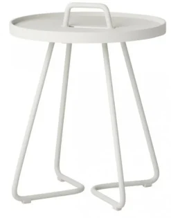 On The Move Sidobord Extra Liten White