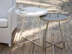 On The Move Sidobord Liten Taupe