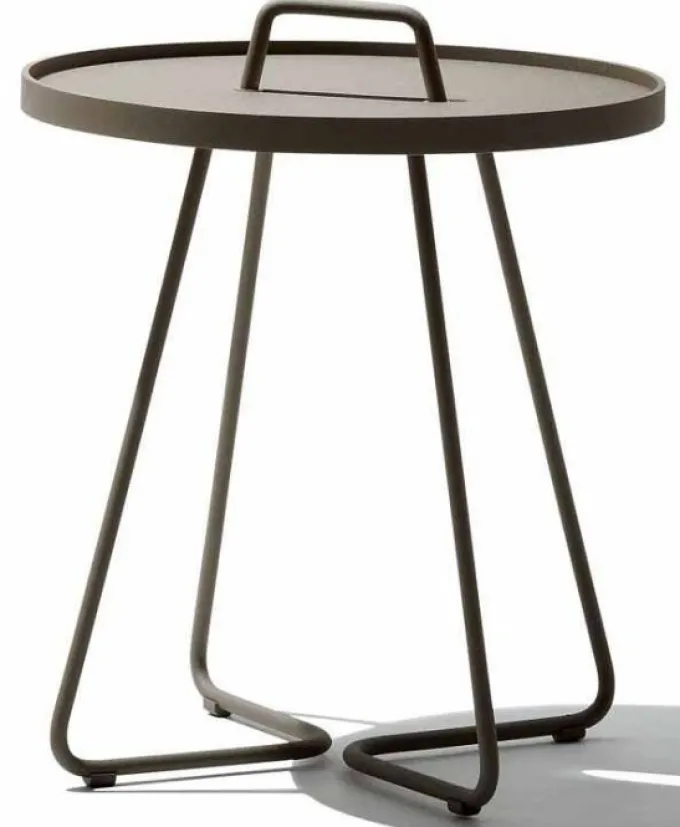 On The Move Sidobord Stor Taupe