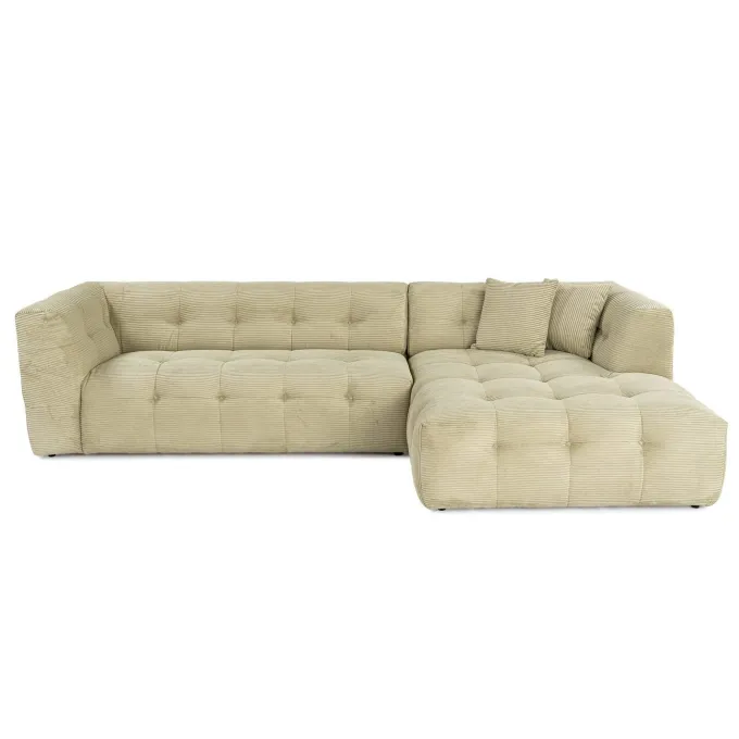 Oslo Corner (300-150 x 100 x 72 cm) Hörnsoffa Grön