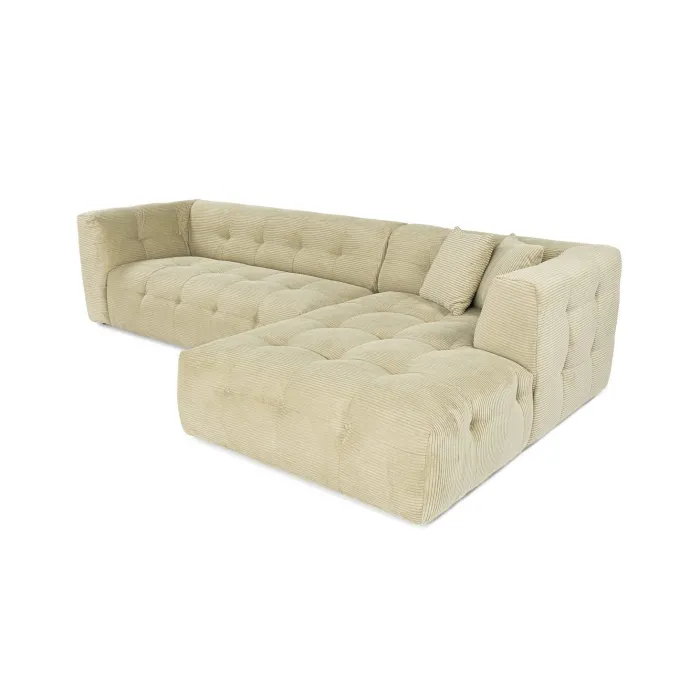 Oslo Corner (300-150 x 100 x 72 cm) Hörnsoffa Grön
