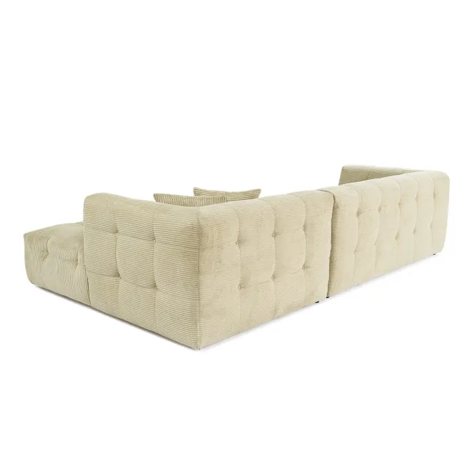Oslo Corner (300-150 x 100 x 72 cm) Hörnsoffa Grön