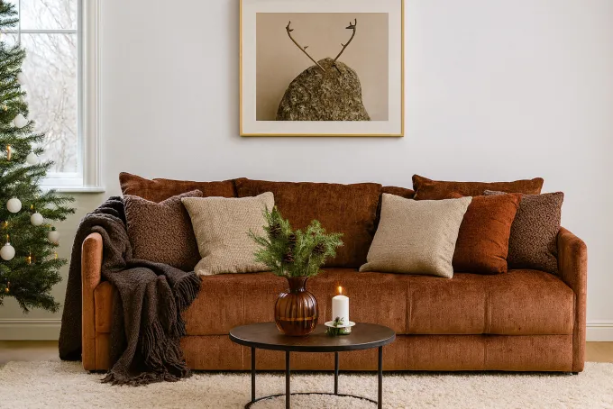 Ossian 3-sits Bäddsoffa Perfect Harmony Terra