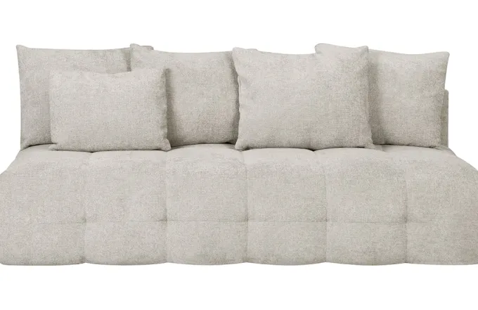 Ossian 3-sits Bäddsoffa utan armstöd Genesis Light Grey