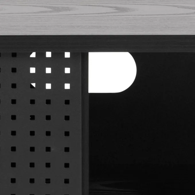 Paddington TV-bänk 140x40 cm Svart