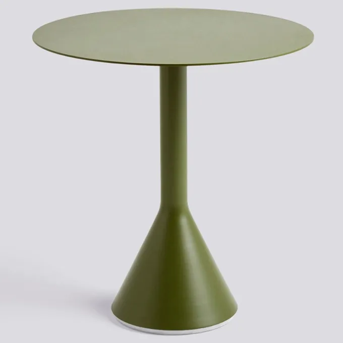 Palissade Cone Bord Ø70 Cm, Olivgrön
