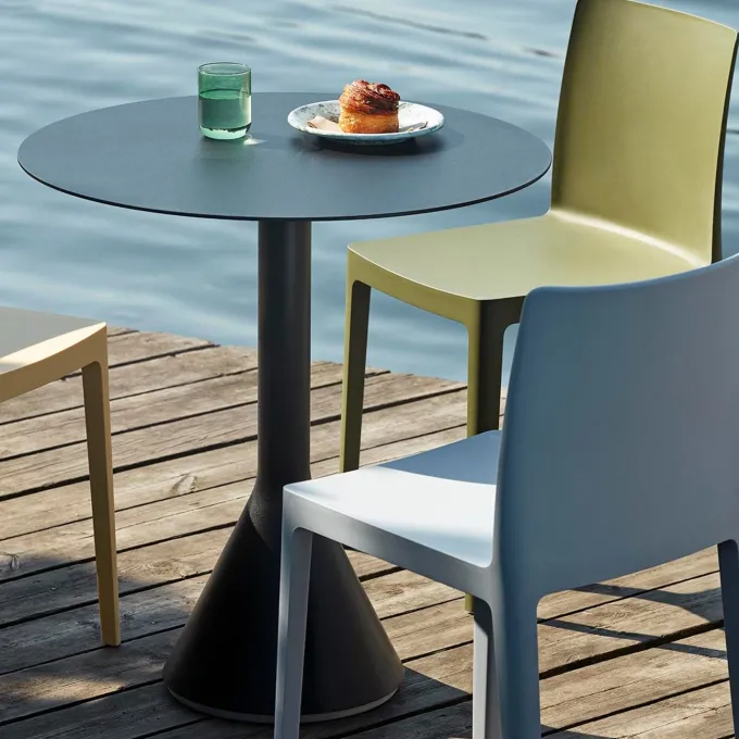 Palissade Cone Bord Ø70 Cm, Olivgrön