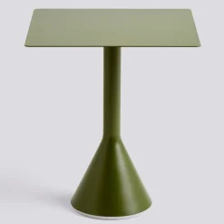 Palissade Cone Bord 65 X 65 Cm, Olivgrön