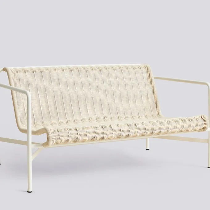 Palissade Cord Loungesoffa Krämvit