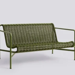 Palissade Cord Loungesoffa Olivgrön