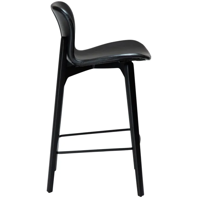 Paragon Barstol Vintage Black Art.Leather 68 cm