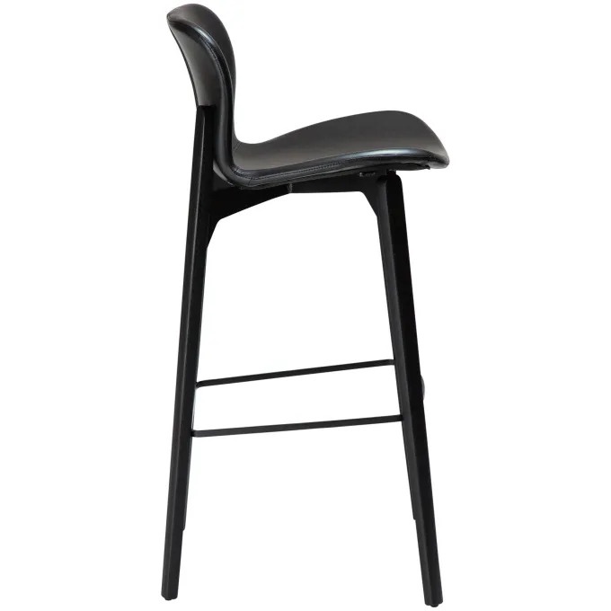 Paragon Barstol Vintage Black Art.Leather 75 cm