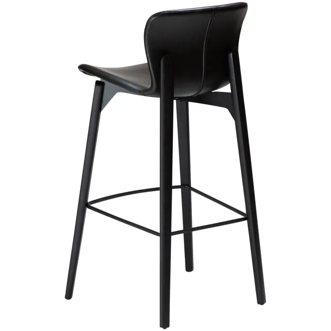 Paragon Barstol Vintage Black Art.Leather 75 cm