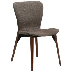 Paragon Stol Major Brown Bouclé, Walnut
