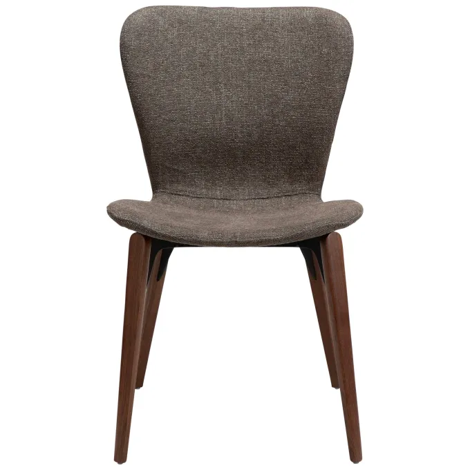 Paragon Stol Major Brown Bouclé, Walnut