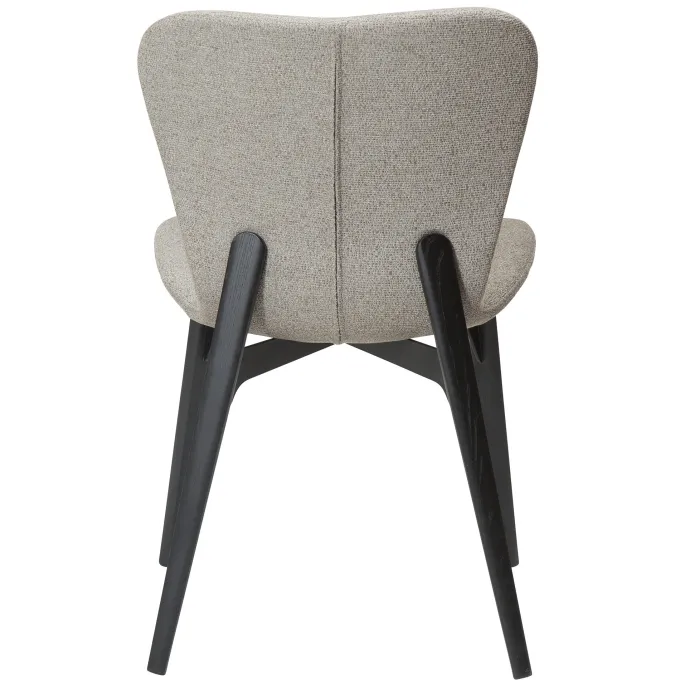 Paragon Stol Pebble Earth Bouclé, Black Ash