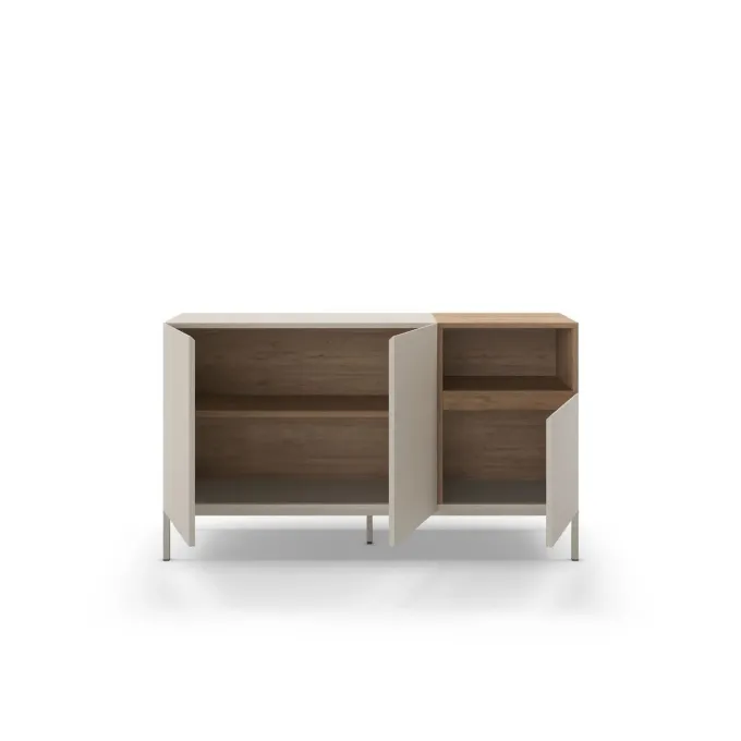 Paramaribo 140 (140 x 80 x 41,8 cm) Konsolbord Sandsten naturlig ek