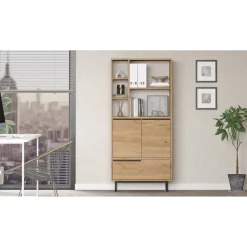 Paramaribo Cabinet (74,8 x 161,6 x 35,5 cm) Valnöt Förvaringsskåp