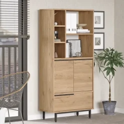Paramaribo Cabinet (74,8 x 161,6 x 35,5 cm) Valnöt Förvaringsskåp