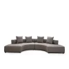 Paramaribo U-form (360-105 x 70 cm) Grå Hörnsoffa