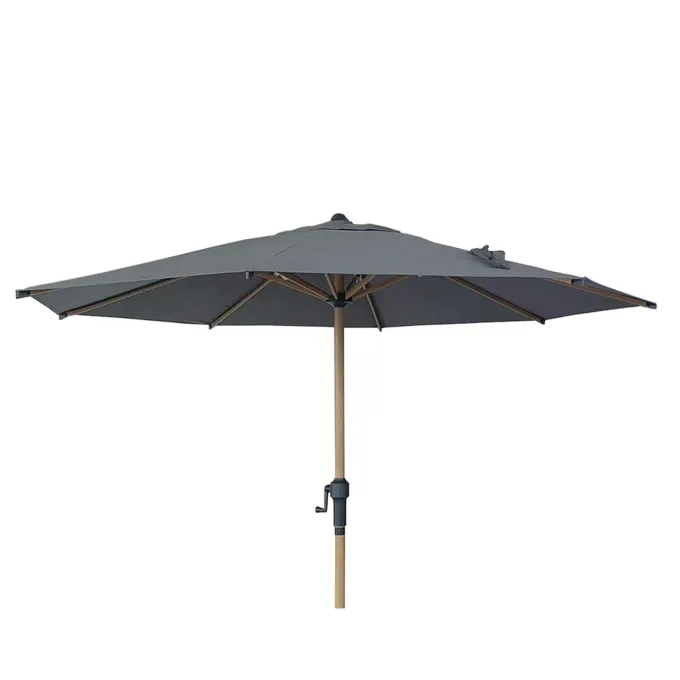 Parasoll 300 cm Mörkgrå