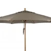Parma Träparasoll Ø 3,5 m Trä/Taupe