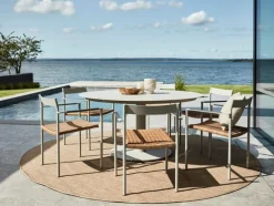 Peace Matbord Rund 150 cm Light Grey