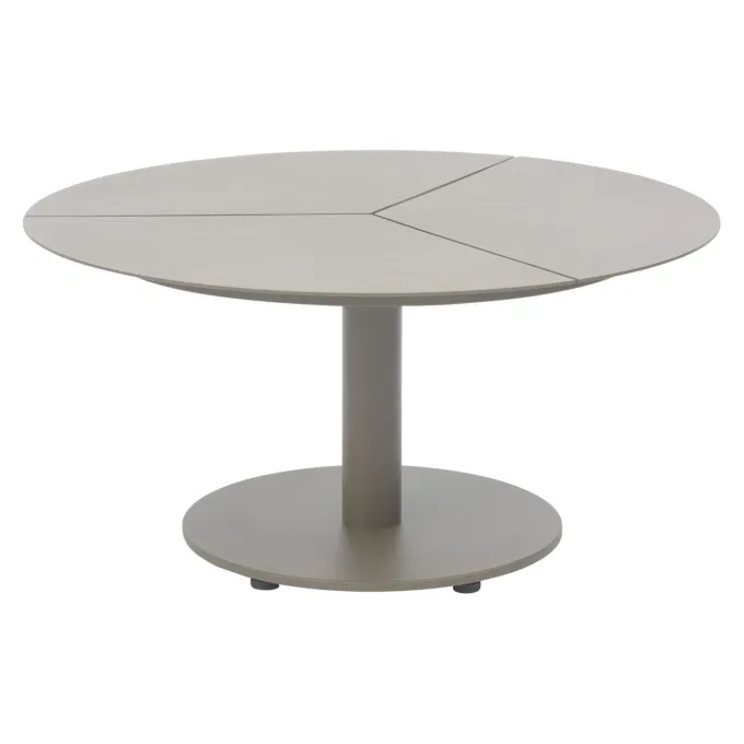 Peace Soffbord Light Grey Ø80x40 cm