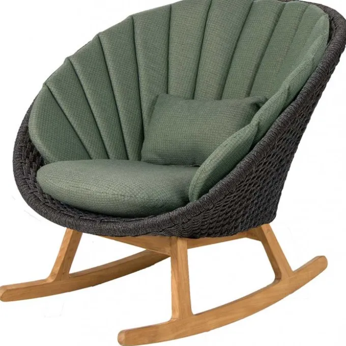Peacock Gungstol Grå