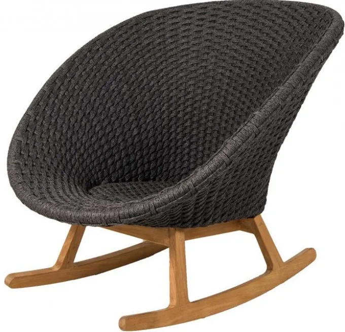 Peacock Gungstol Grå