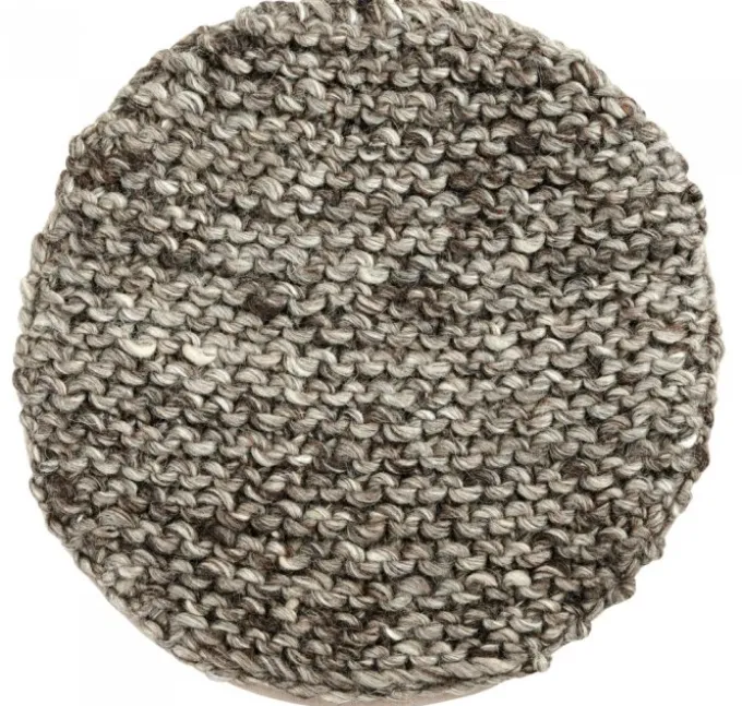Pego Sittdyna Rund 36 cm Grå