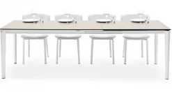 Pentagon Fast Matbord 130 cm