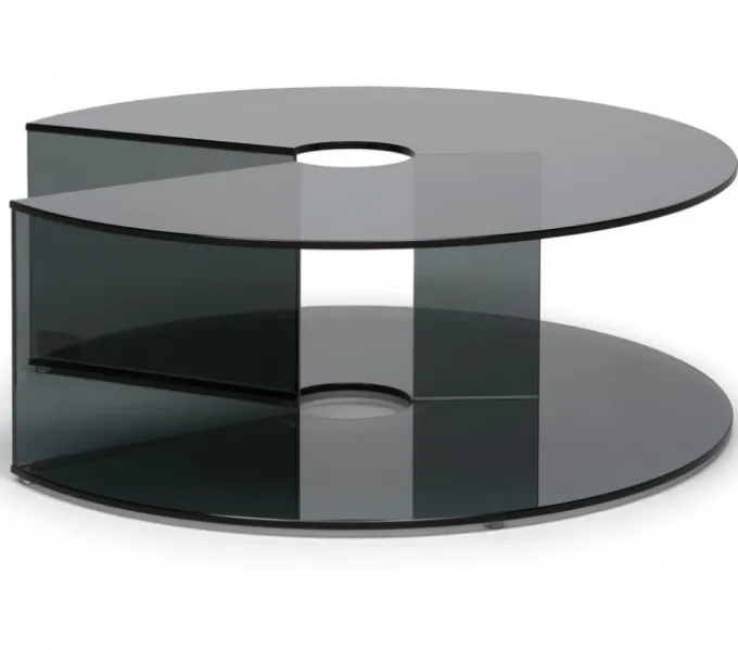 Pepe Soffbord Glas 90cm Smoke