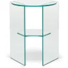 Pepe Soffbord Glas 40cm Transparent