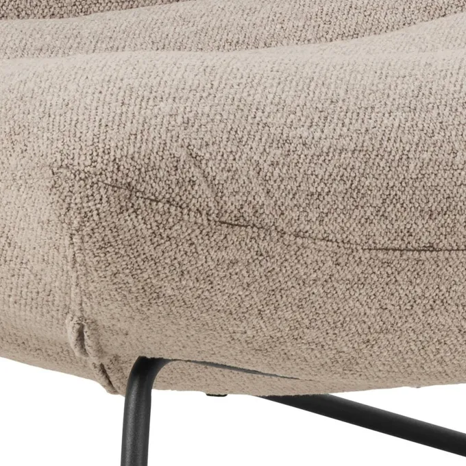 Pessac Loungefåtölj Monza tyg Beige