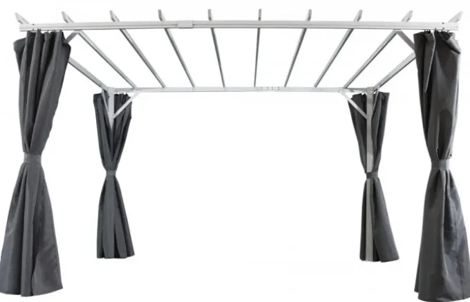 Piode Pergola 3x3,6m Vit