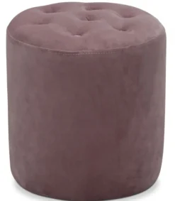 Pisa Sittpuff Rosa Sammet
