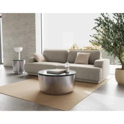 Plaza soffbord 80 cm Runt Grön