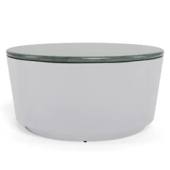 Plaza soffbord 80 cm Runt Grön