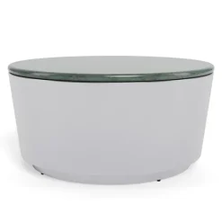 Plaza soffbord 80 cm Runt Grön