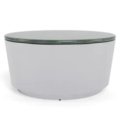 Plaza soffbord 80 cm Runt Grön